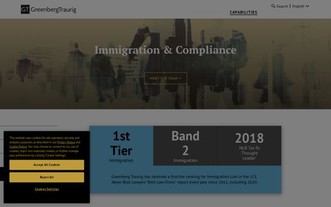 Immigration & Compliance | Capabilities | Greenberg Traurig ...