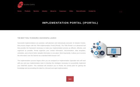 Implementation Portal (iPortal) - Solution Centric