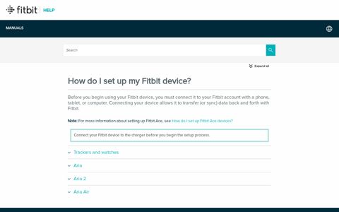 How do I set up my Fitbit device? - Fitbit Help