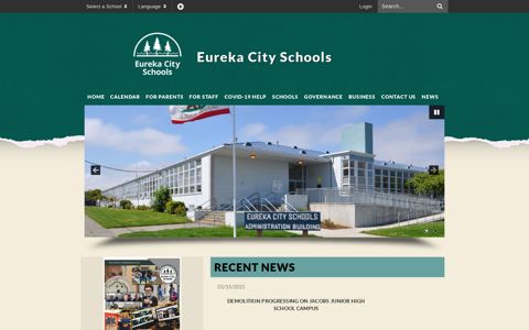 Eureka City Schools: Home