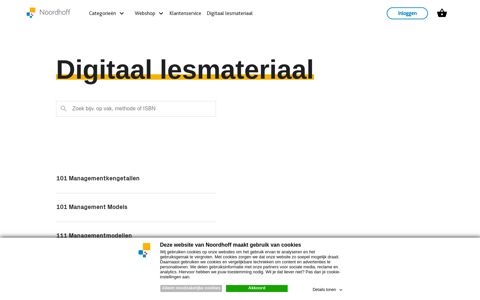 Digitaal lesmateriaal - Noordhoff