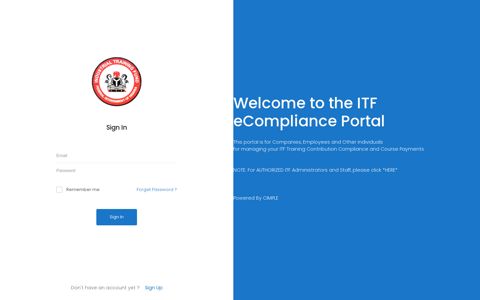 ITF eCompliance Portal