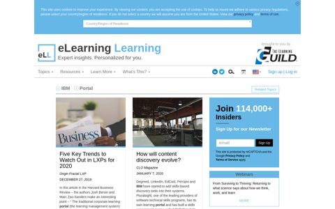 IBM and Portal - eLearning Learning