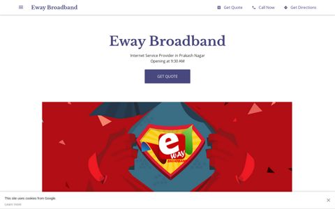 Eway Broadband - Internet Service Provider in Prakash Nagar