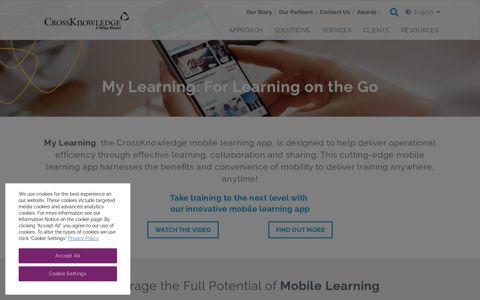 My Learning: the CrossKnowledge mobile learning app