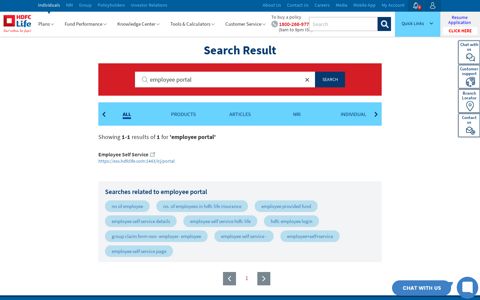 Searches related to employee portal - HDFC Life