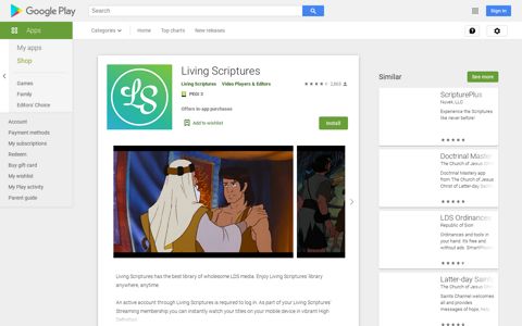 Living Scriptures – Apps on Google Play