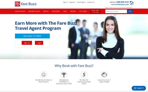 Travel Agent - Fare Buzz