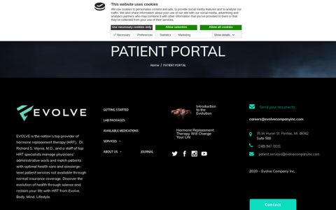 PATIENT PORTAL | EVOLVE Health and Wellness Clinic