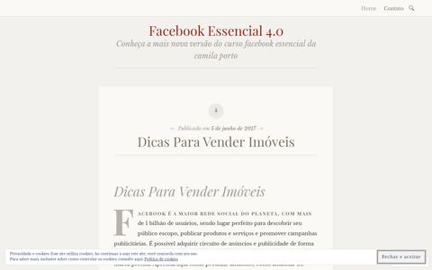 Facebook Essencial 4.0 – Conheça a mais nova versão do ...