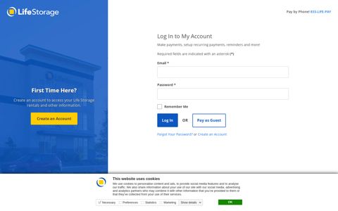 Life Storage® Customer Account | Login and Access your ...