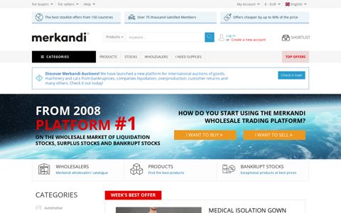 merkandi.com: Wholesale joblot pallets and clearance sales ...