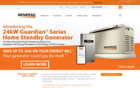 Generac Power Systems - Power Equipment and Generator ...