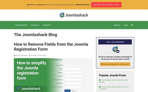 How to Remove Fields from the Joomla Registration Form ...