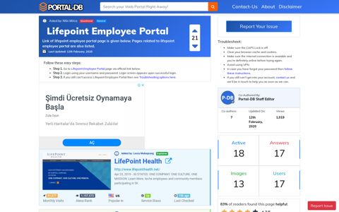 Lifepoint Employee Portal