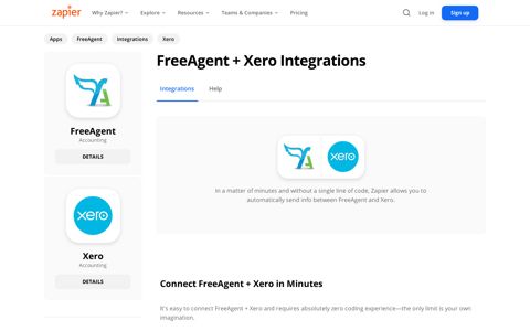 FreeAgent & Xero integrations, plus connect Mailchimp ...