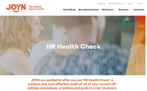 HR Health Check - Reliable HR Support | JOYN
