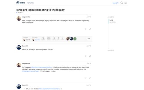 Ionic pro login redirecting to the legacy - Appflow - Ionic Forum