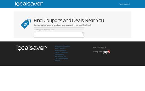 LocalSaver: Your best source for local coupons