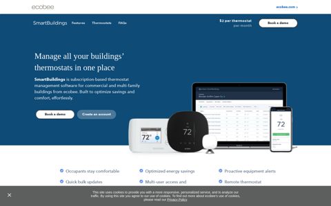 SmartBuildings | Smart home devices and thermostats | ecobee