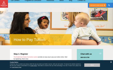 Pay Tuition with KinderCare Family Connection | KinderCare