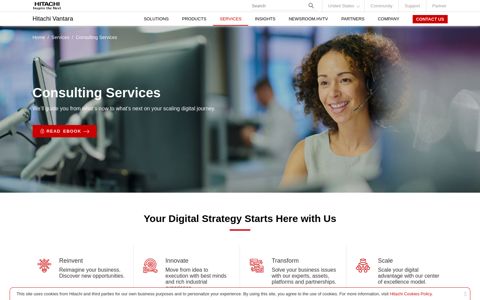 Consulting Services - Digital Business Services | Hitachi Vantara