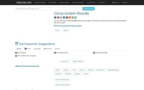 Cirrus lockton Results For Websites Listing - SiteLinks.Info