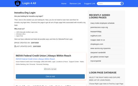 inovafcu.org login - Official Login Page [100% Verified]
