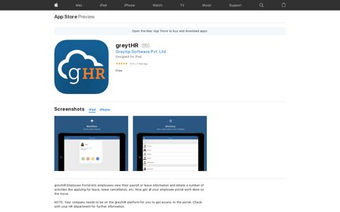 ‎greytHR on the App Store