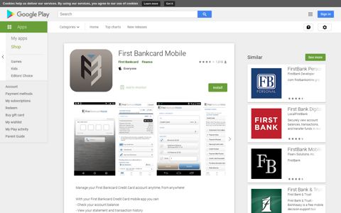 First Bankcard Mobile - Apps on Google Play