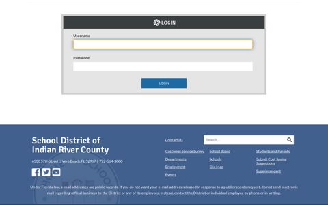 Staff Portal - School District of Indian River County
