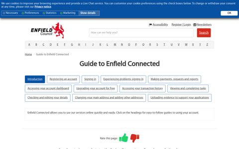 Guide to Enfield Connected · Enfield Council