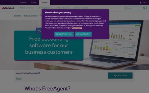 FreeAgent | Cloud Accounting Software | NatWest