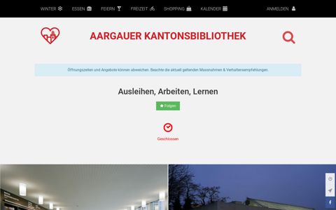 Aargauer Kantonsbibliothek in Aarau - Ausleihen, Arbeiten ...