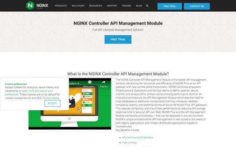 NGINX Controller API Management Module - NGINX