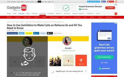 How to Use Jio4GVoice to Make Calls on Reliance Jio and All ...