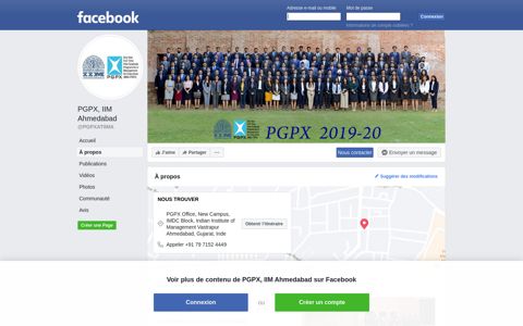 PGPX, IIM Ahmedabad - About | Facebook
