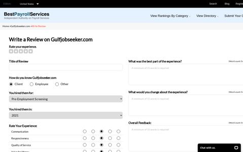Gulfjobseeker.com: Write a Review: Help Other Buyers Learn About ...