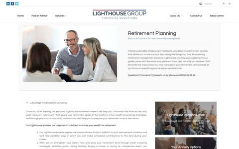 Retirement Planning – Lighthouse Financial Solutions