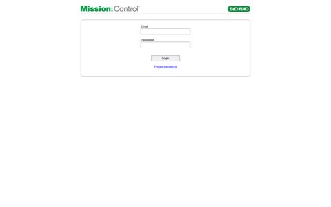 Mission: Control™ - Login