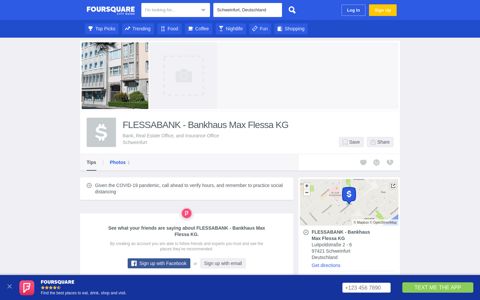 FLESSABANK - Bankhaus Max Flessa KG - Bank - Foursquare