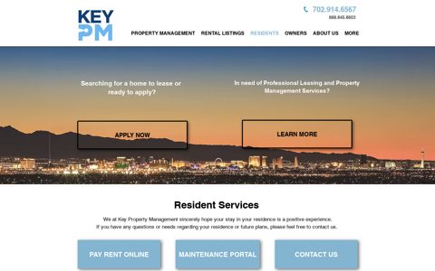 Resident Portal | Las Vegas | Key Property Management