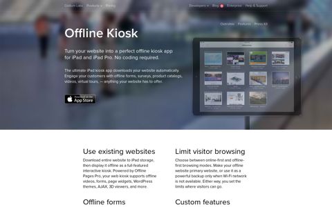 Offline Kiosk - Best Kiosk App for iPad Pro - Codium Labs
