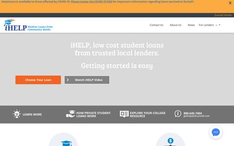 iHELP - Home Page