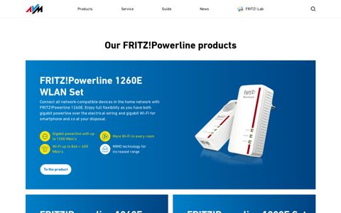 FRITZ!Powerline | AVM International
