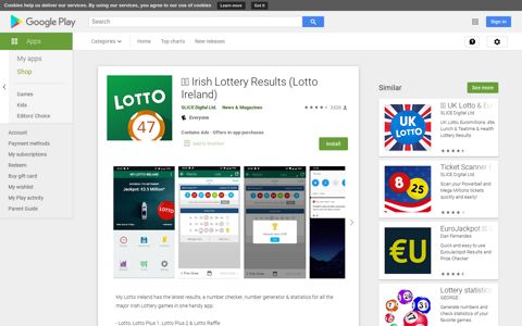 Irish Lottery Results (Lotto Ireland) - Apps on Google Play