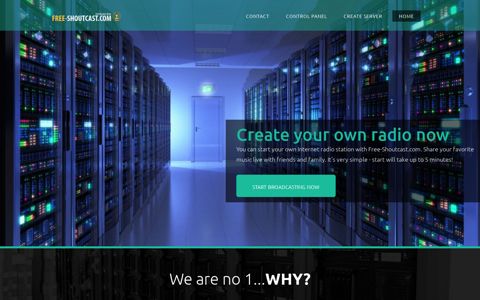 Free-ShoutCast.com - Create your free ShoutCast server