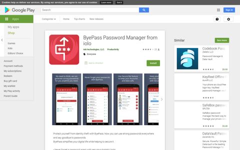 ByePass Password Manager from iolo - Apps on Google Play