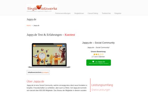 Jappy.de Test & Erfahrungen: Die Social-Community im Test