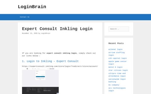 Expert Consult Inkling Login To Inkling - Expert Consult